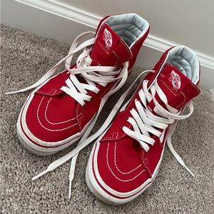 Red HighTop Vans